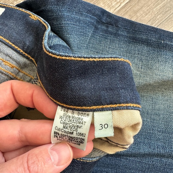 rag & bone Justine Skinny Jeans 30 - Picture 5 of 10